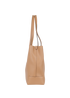 Embossed Crest Shopping Tote, bottom view